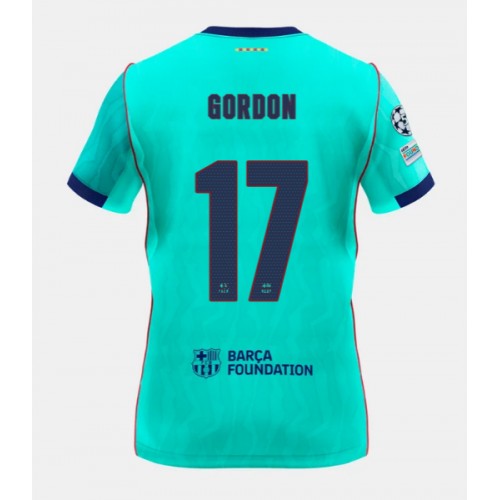 Fotbalové Dres Barcelona Anthony Gordon #17 Alternativní 2026-27 Krátký Rukáv